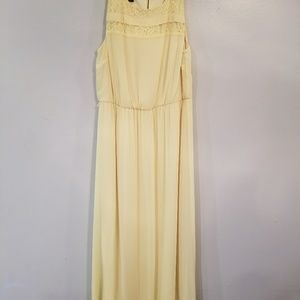 B design floor length dress